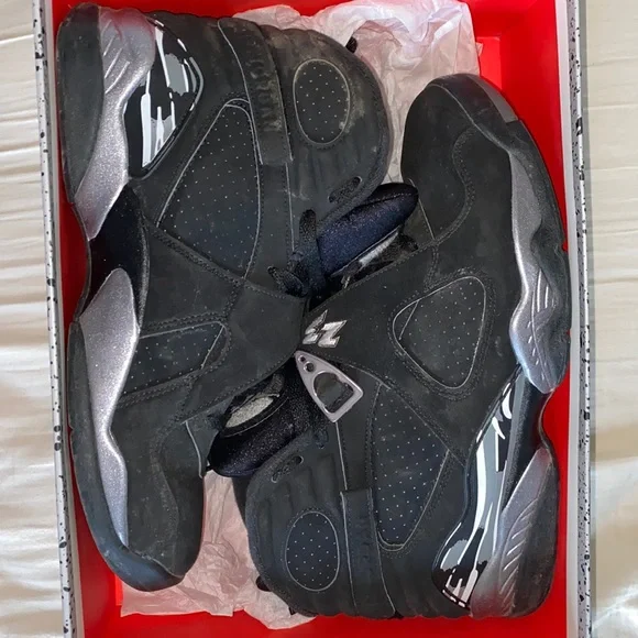 Jordan 8 retro Chrome 2015 - Picture 1 of 2